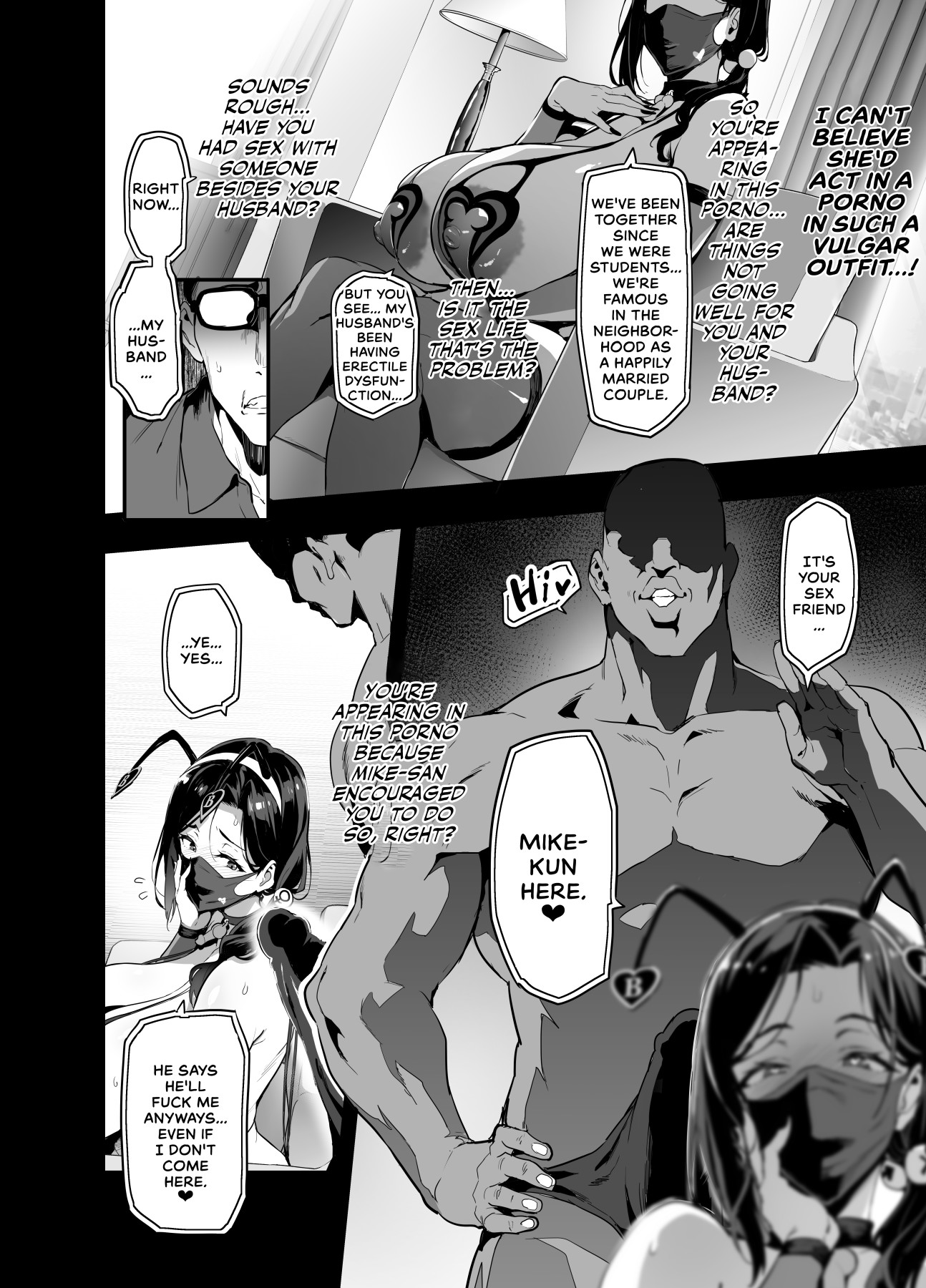 Hentai Manga Comic-A Weeping Cherry That's Blooming Black Ch .1-Read-14